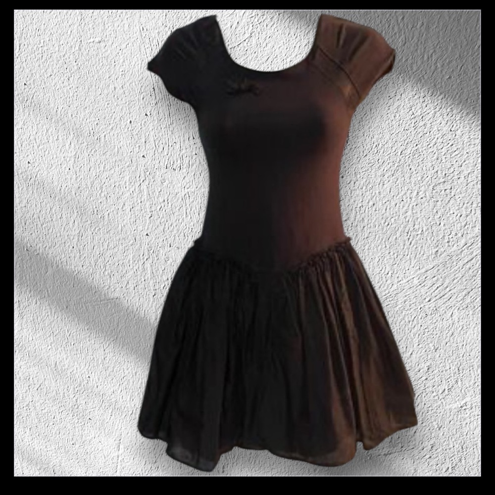 Eliana et Lena black bow flower s/s 14 Dress